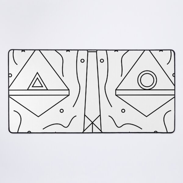 Item preview, Libra zodiac with geometric elements and celestial motifs designed and sold by estebansequeira.