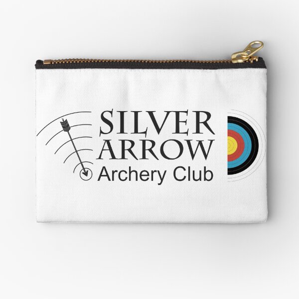 Aperçu de l'œuvre Logo et cible du Silver Arrow Archery Club créée et vendue par Silver Arrow Archery Club Edlesborough.