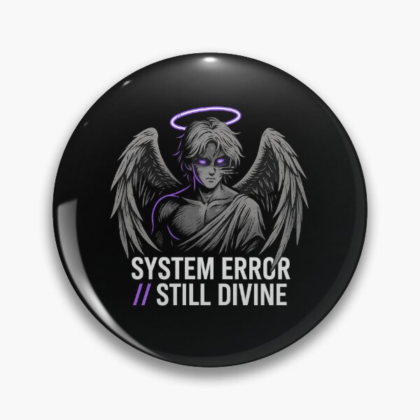 Item preview, System Error // Still Divine – Glitched Angel Aesthetic designed and sold by StudioNovaArt.