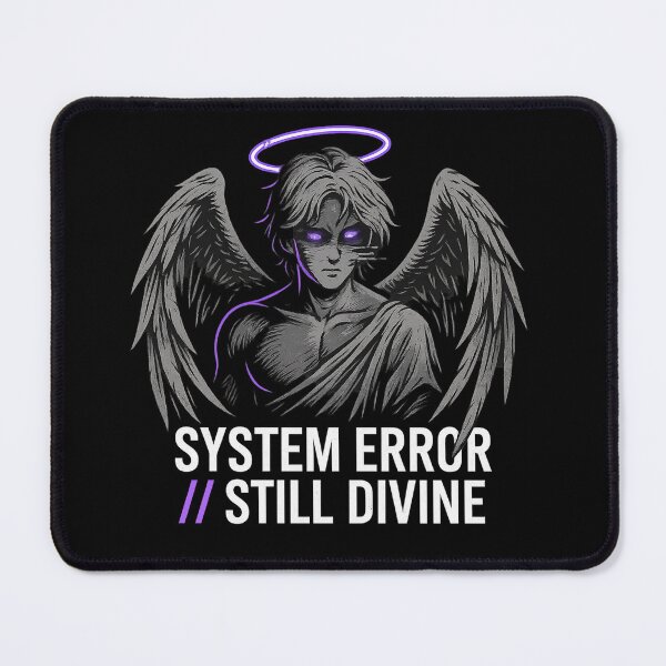 Item preview, System Error // Still Divine – Glitched Angel Aesthetic designed and sold by StudioNovaArt.