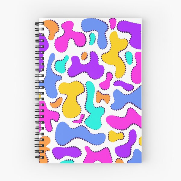 Item preview, Bright acid liquid shapes designed and sold by OM-lova.