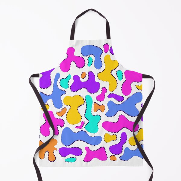 Item preview, Bright acid liquid shapes designed and sold by OM-lova.
