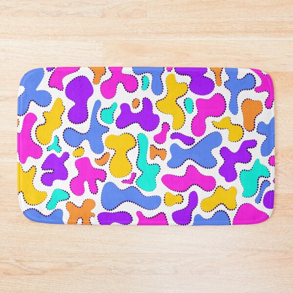 Item preview, Bright acid liquid shapes designed and sold by OM-lova.