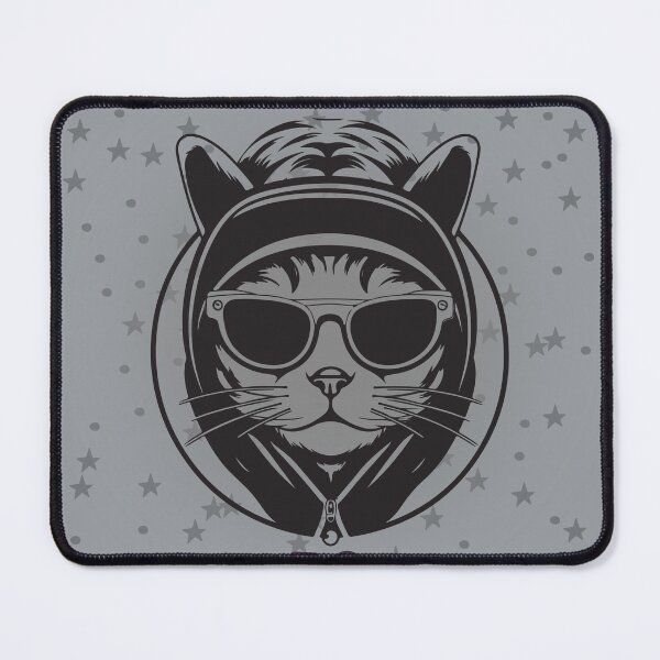 Item preview, Galactic Meow – Cool Cat in Space Hoodie designed and sold by beaniedreamie.