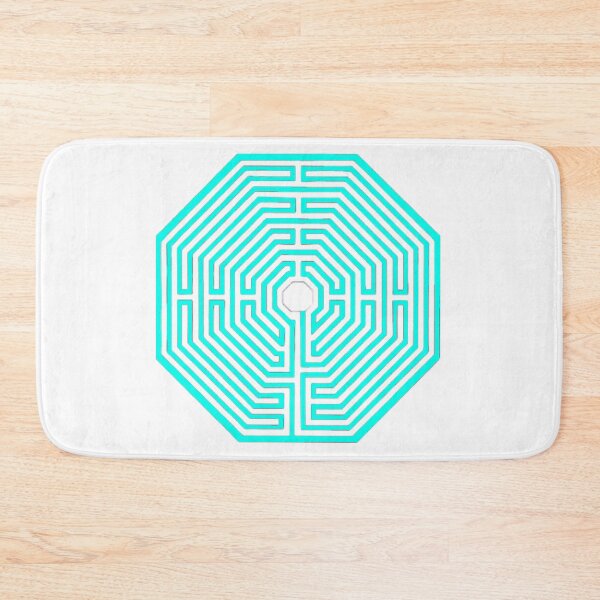 Item preview, Labyrinth of Amiens - Turquoise  designed and sold by Lapicorn.