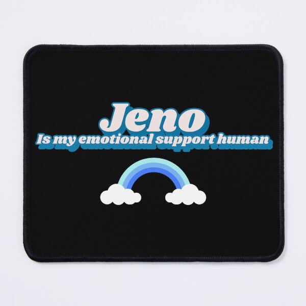 Item preview, NCT Dream Jeno Is My Emotional Support Human custom fan tee self help self love designed and sold by BanditCC.