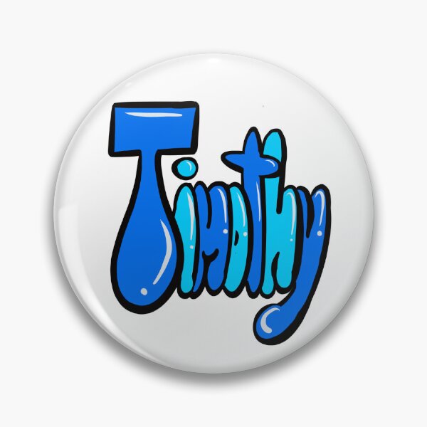 Item preview, Timothy name in blue graffiti calligraphy Top 10 best personalised gifts for boys Timothy designed and sold by Artonmytee.