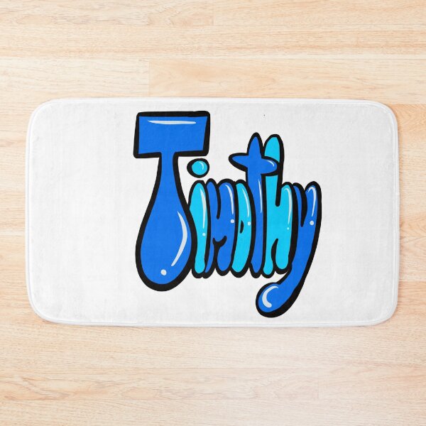 Item preview, Timothy name in blue graffiti calligraphy Top 10 best personalised gifts for boys Timothy designed and sold by Artonmytee.