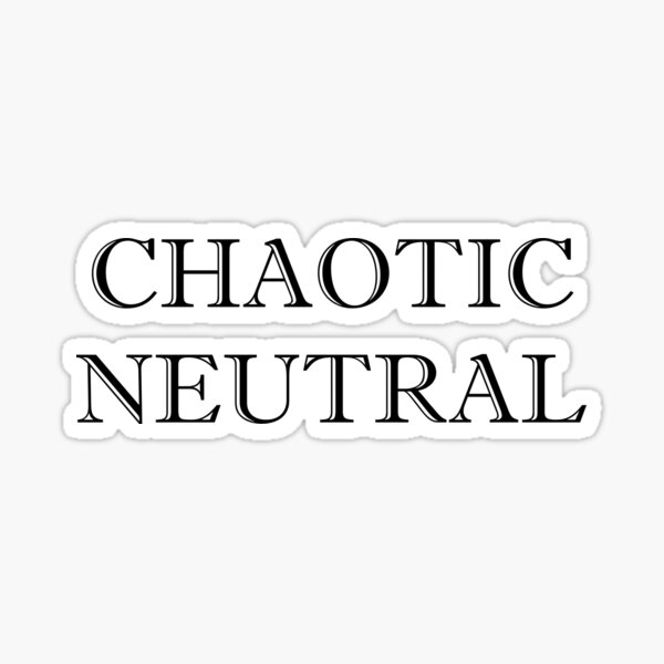 Artikel-Vorschau von Chaotisch neutral, designt und verkauft von RMH23.