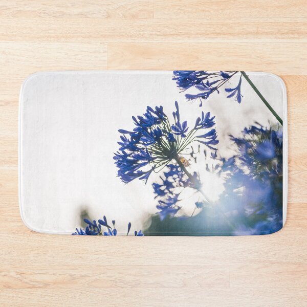 Item preview, Blue "Flowers of love" (aka agapanthus) backlit by the sun designed and sold by Pascal-F.