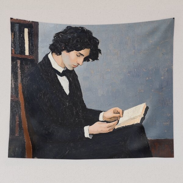 Item preview, John Keats | Post-impressionist painting style designed and sold by ComicsFactory.
