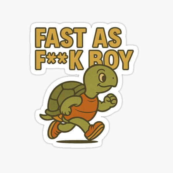 Item preview, Fast as f**k boy designed and sold by MPAlex.