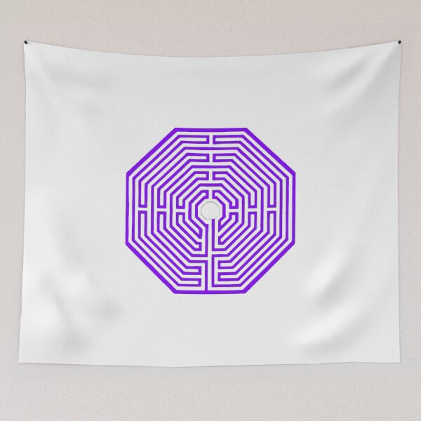Item preview, Labyrinth of Amiens - Lepidolite designed and sold by Lapicorn.