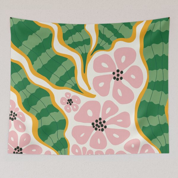 Item preview, Flower Market Honolulu - Botanical Print Collection designed and sold by Jackie.Bloom.
