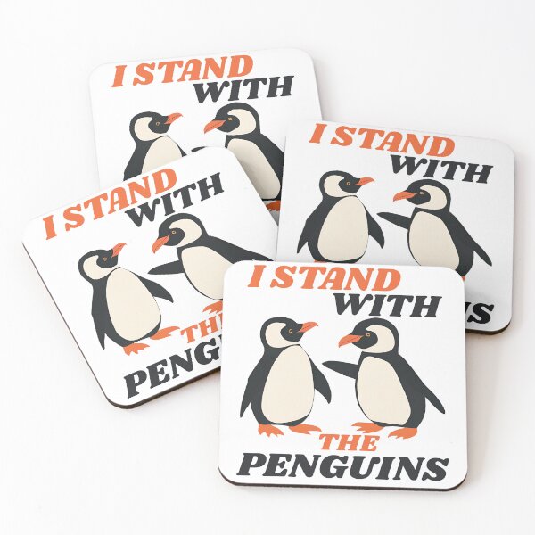 Item preview, I Stand With The Penguins designed and sold by Zeemazoo.