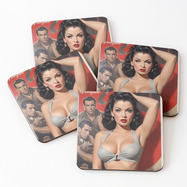 Artikelvorschau, Vintage Gangster Mädchen Pin Up entworfen und verkauft von MissSaylor.