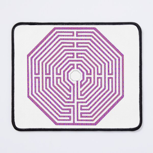 Item preview, Labyrinth of Amiens - Watermelon  designed and sold by Lapicorn.