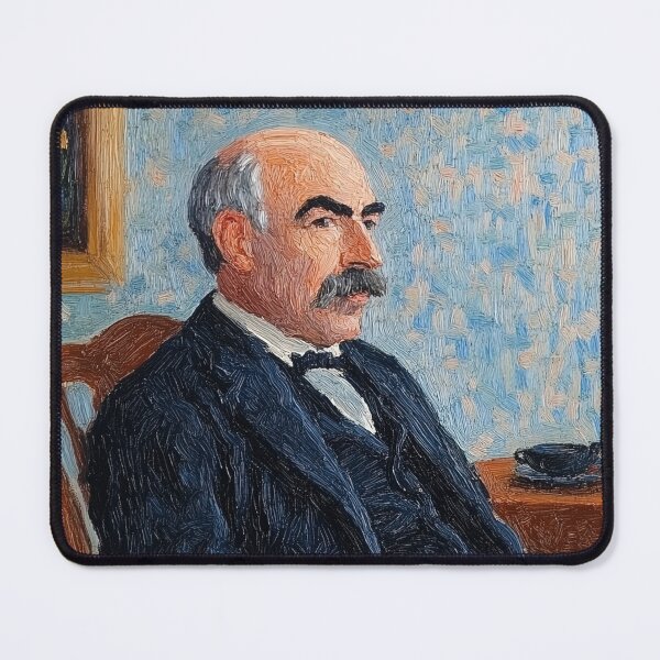 Item preview, John Maynard Keynes | Post-impressionist painting style designed and sold by ComicsFactory.