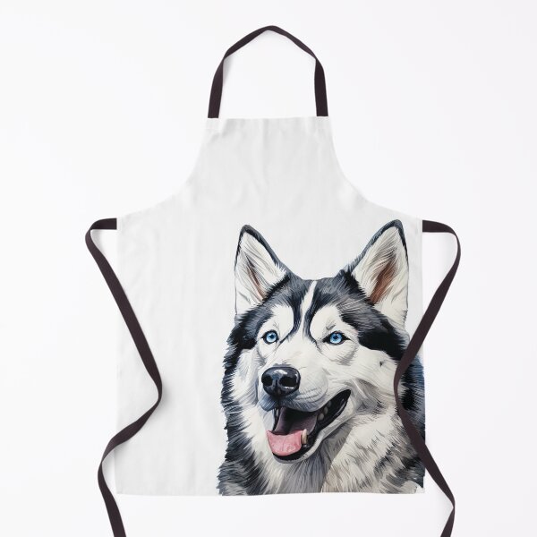 Item preview, Captivating Gaze: Striking Husky Portrait with Piercing Eyes designed and sold by MYK-Printing.