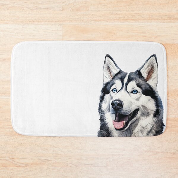 Item preview, Captivating Gaze: Striking Husky Portrait with Piercing Eyes designed and sold by MYK-Printing.