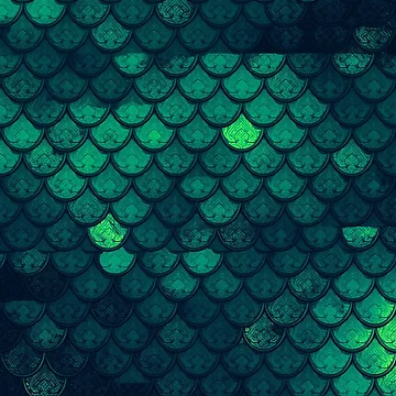 Artwork thumbnail, Dragon Scale Patterns by RadManDesigns