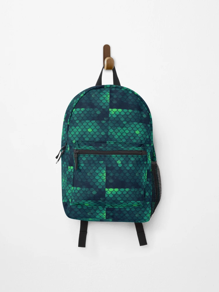Thumbnail 1 of 3, Backpack, Dragon Scale Patterns designed and sold by RadManDesigns.