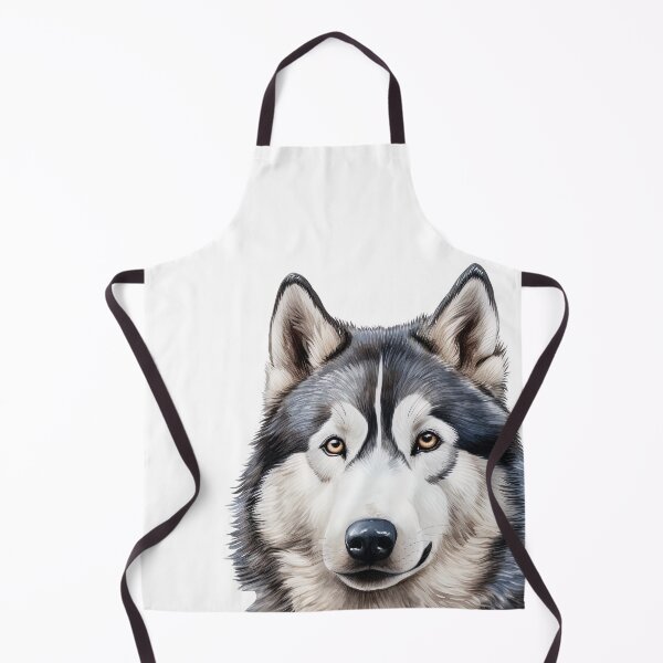 Item preview, Captivating Gaze: Striking Husky Portrait with Piercing Eyes designed and sold by MYK-Printing.