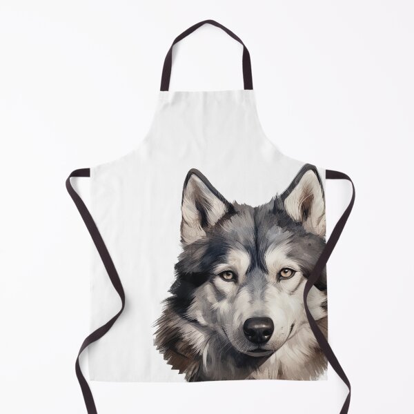 Item preview, Captivating Gaze: Striking Husky Portrait with Piercing Eyes designed and sold by MYK-Printing.