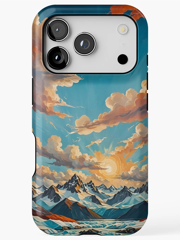 Thumbnail 1 of 4, iPhone Case, Spring In High Mountains designed and sold by IceEdgeStudio.