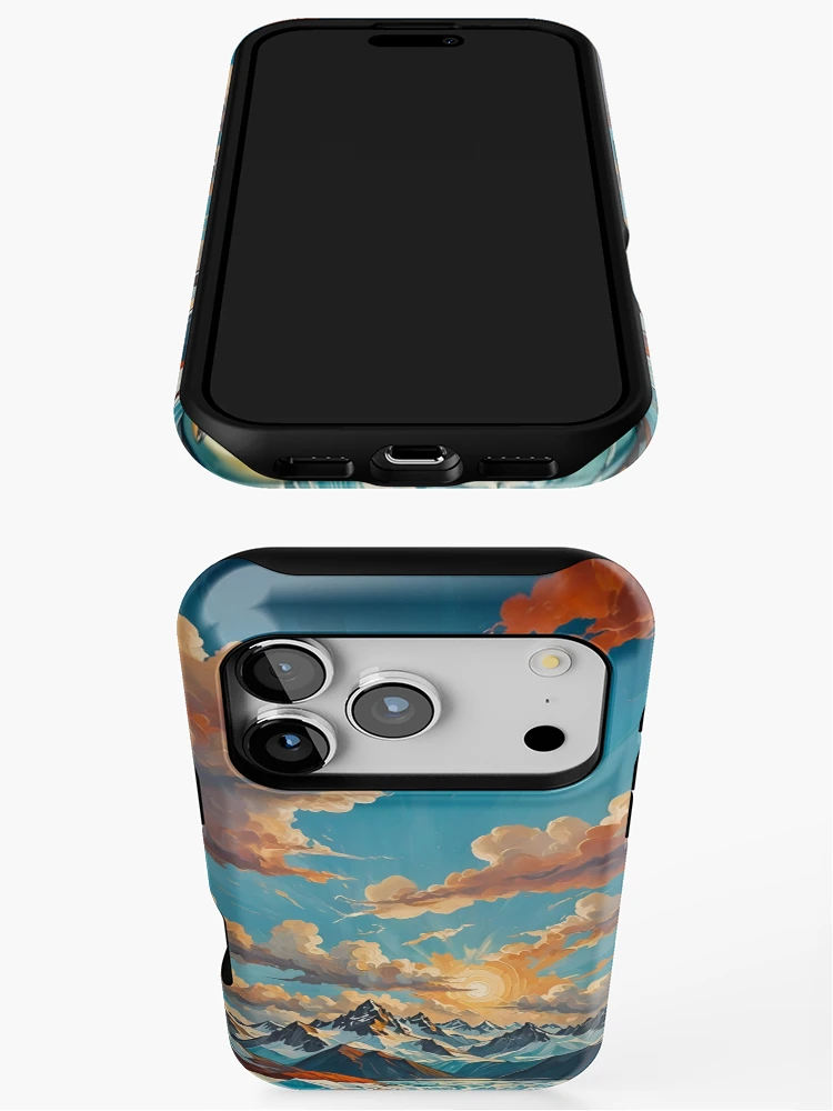 Thumbnail 3 of 4, iPhone Case, Spring In High Mountains designed and sold by IceEdgeStudio.