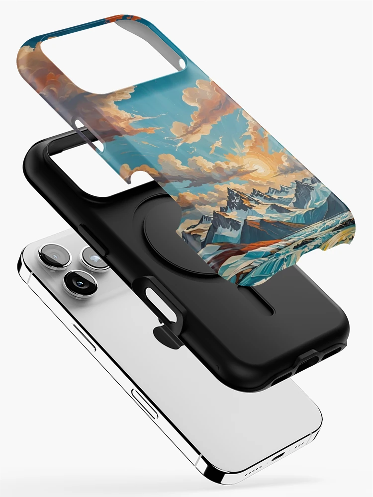 Thumbnail 2 of 4, iPhone Case, Spring In High Mountains designed and sold by IceEdgeStudio.