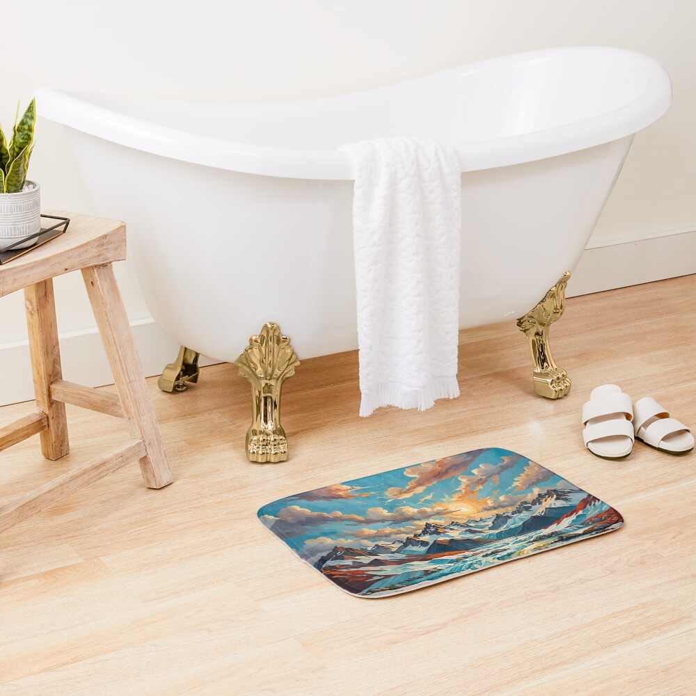 Item preview, Bath Mat designed and sold by IceEdgeStudio.