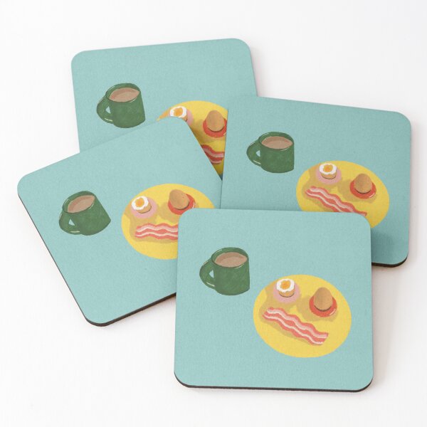 Item preview, Egg, bacon and coffee breakfast  designed and sold by dearfronds.
