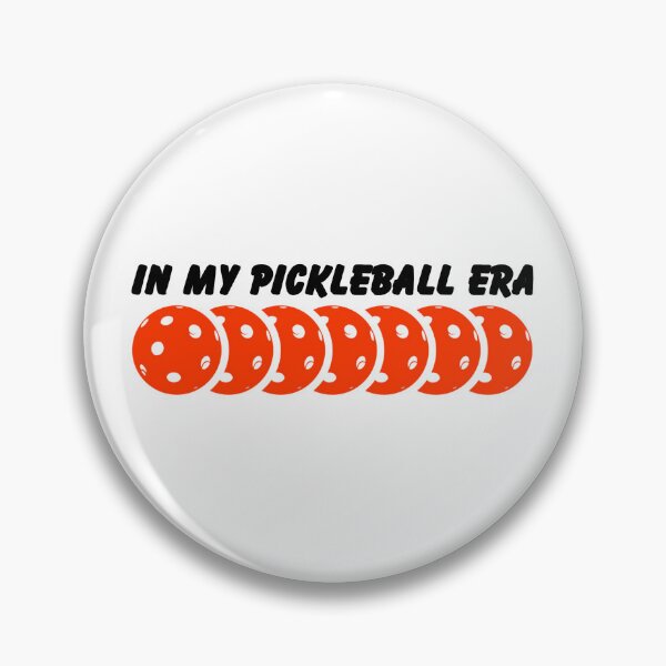 Item preview, In My Pickleball Era – Orange Pickleballs designed and sold by GreenCarbon2112.