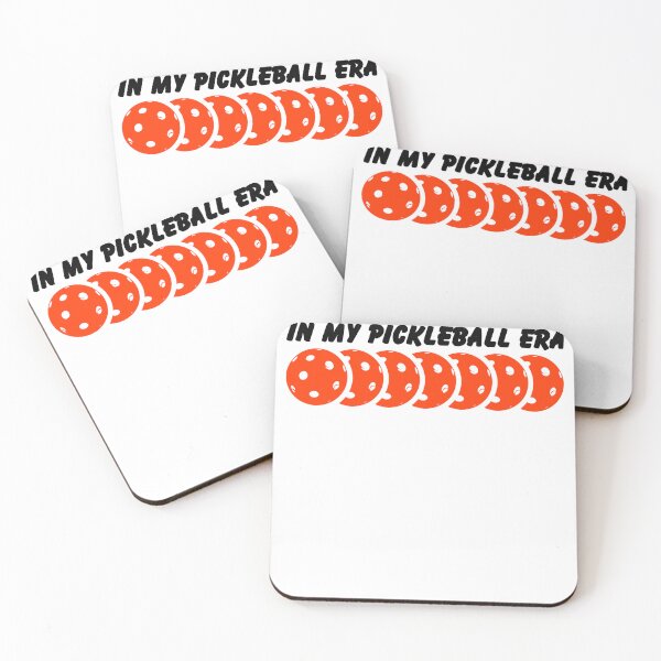 Item preview, In My Pickleball Era – Orange Pickleballs designed and sold by GreenCarbon2112.
