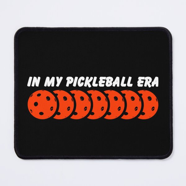 Item preview, In My Pickleball Era – Orange Pickleballs designed and sold by GreenCarbon2112.