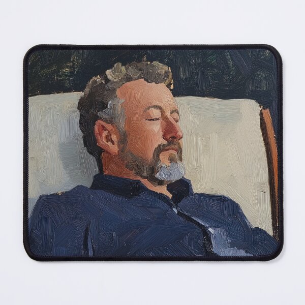 Item preview, John Steinbeck | Post-impressionist painting style designed and sold by ComicsFactory.