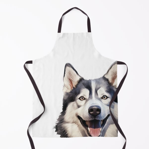 Item preview, Captivating Gaze: Striking Husky Portrait with Piercing Eyes designed and sold by MYK-Printing.