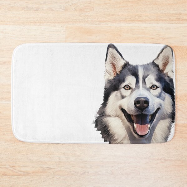 Item preview, Captivating Gaze: Striking Husky Portrait with Piercing Eyes designed and sold by MYK-Printing.