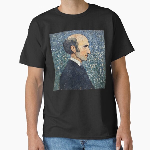 Item preview, John Stuart Mill | Post-impressionist painting style designed and sold by ComicsFactory.