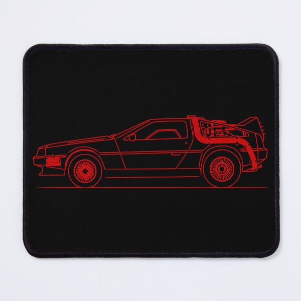Item preview, Outatime Outline: The DeLorean Time Machine [4:3 13000x9750] designed and sold by MandalaPics.