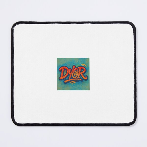 Item preview, Crypto Graffiti "DYOR" Design designed and sold by nvrprooo.