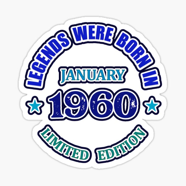 Item preview, 60'S BIRTHDAY designed and sold by BUCHELI-ART..