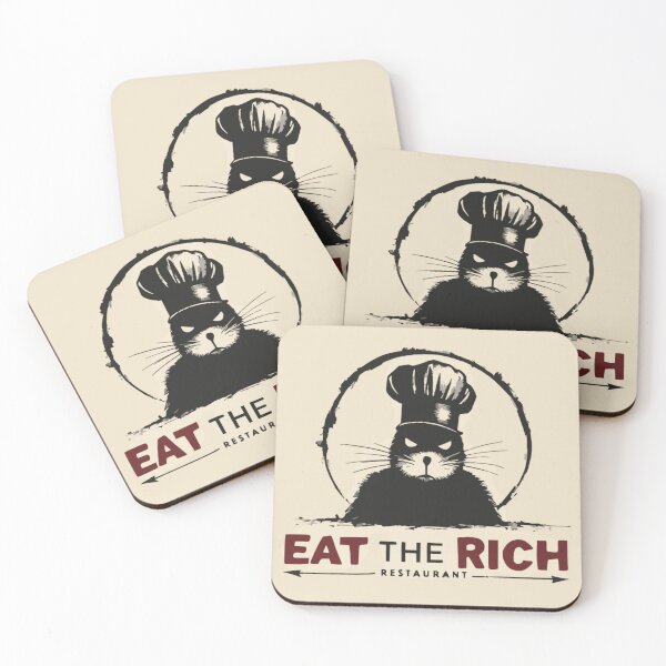 Item preview, EAT THE RICH - FINE RESTAURANT designed and sold by Prometheus31.