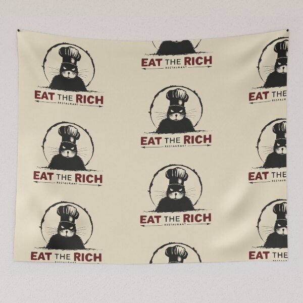 Item preview, EAT THE RICH - FINE RESTAURANT designed and sold by Prometheus31.