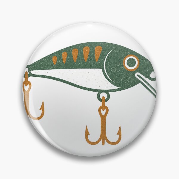 Item preview, Hardbait Wobbler - Fishing Retro Style designed and sold by MPAlex.