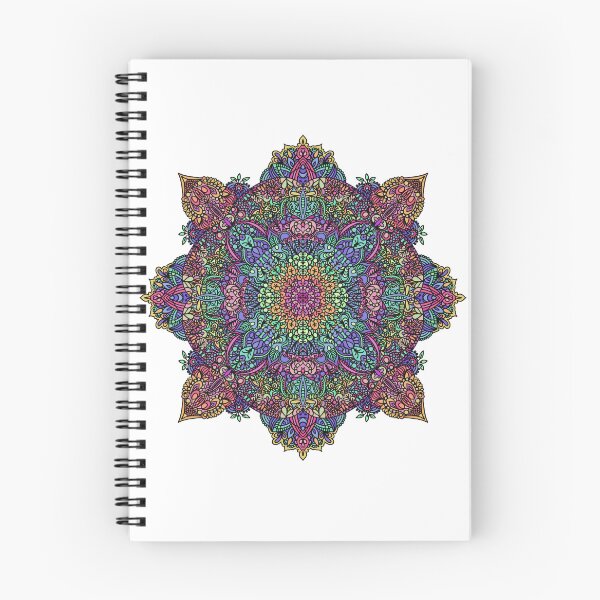 Artikelvorschau, Psychedelisches Spiral-Mandala-Muster – Trippy Abstract Swirl Design entworfen und verkauft von Leanne-Michelle.