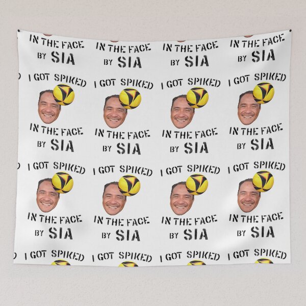 Item preview, I got spiked in the face by Sia designed and sold by mayapl.