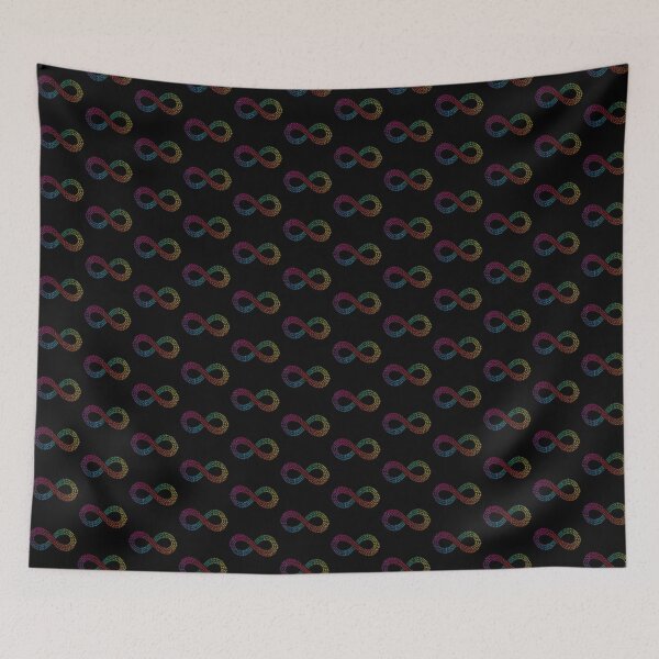 Item preview, Rainbow Infinity - Neurodiversity - Plain designed and sold by Tim Veiga.