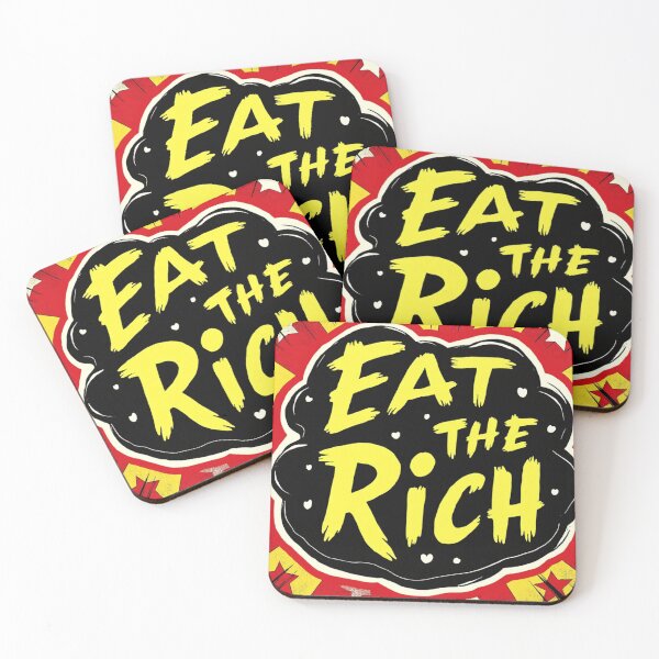 Item preview, EAT THE RICH - PIZZARIA designed and sold by Prometheus31.